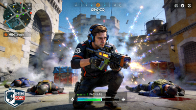 CS:GO IEM科隆站ropz 1v4残局冷静拆包高光时刻